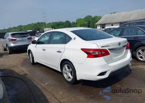 2017 Nissan Sentra S/Sv/Sr/Sl из США, поврежденный, VIN 3N1AB7APXHY408982